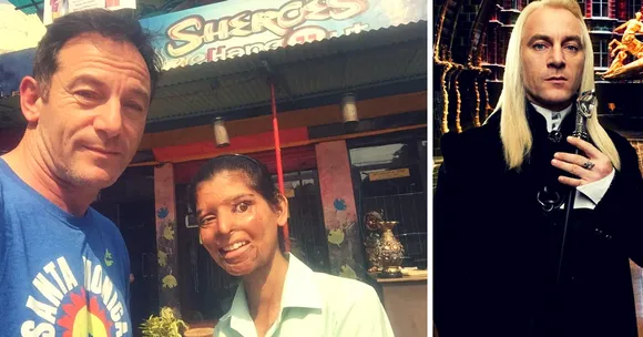 Harry Potter's Lucius Malfoy 'Stunned Witless' after Visit to Cafe Run by Acid Attack Survivors