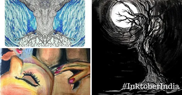 #Inktober2016: Here's a Look at 14 Awesome Illustrations by Indian Artists