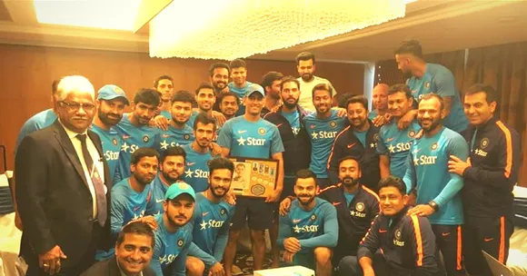 Oh Captain, My Captain! The Indian Cricket Team Has Given the Sweetest Tribute to MS Dhoni
