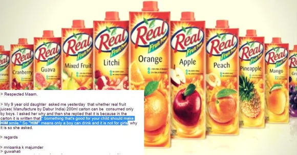 Is the Juice Just for Boys? Meet the 9-Year-Old Who Fought & Won a Gender War Against Dabur