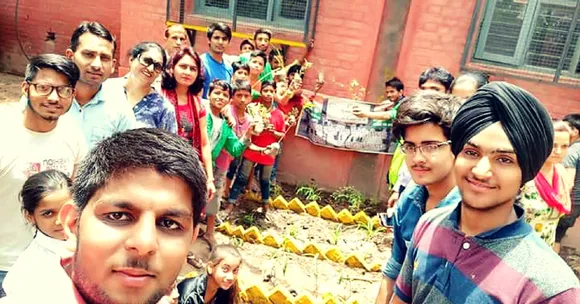 These Chandigarh Students Have Turned Their School Trash Into a Stunning Garden!
