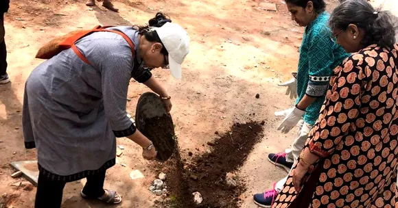 A 68-Year-Old Woman's WhatsApp Plea Drives Secunderabad Residents to Fill Potholes Themselves!