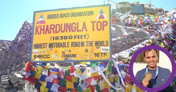 Shot 4 Times on 26/11, This Ex-Commando Just Ran a 72km Marathon in Ladakh!