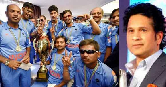 Sachin Backs India's Blind Cricketers, Asks BCCI to Support Association
