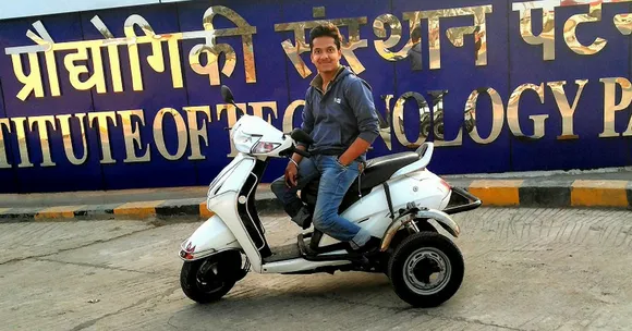 Born With Impaired Legs and Missing Fingers, This IITian Is An Inspiration To Us All!