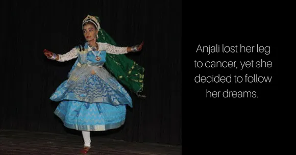 Cancer Took Her Leg, but Not Her Passion for Dance! Meet the Amazing Anjali Roy