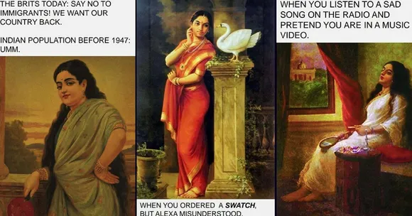 Raja Ravi Varma & Hilarious Memes: This Woman's Insta Page Is Winning Netizens!