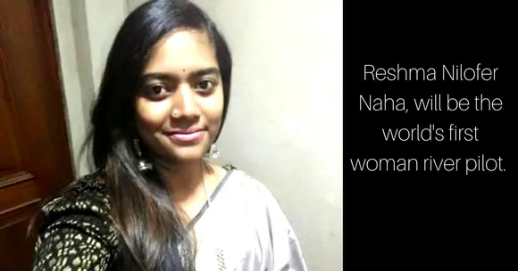 Meet Chennai's Reshma Nilofer Naha, the World's 1st Woman River Pilot!