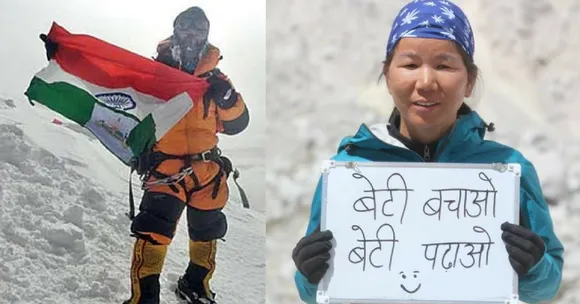 This 40-Year-Old Mother of 4 Girls From Arunachal Just Scaled Mt. Everest!