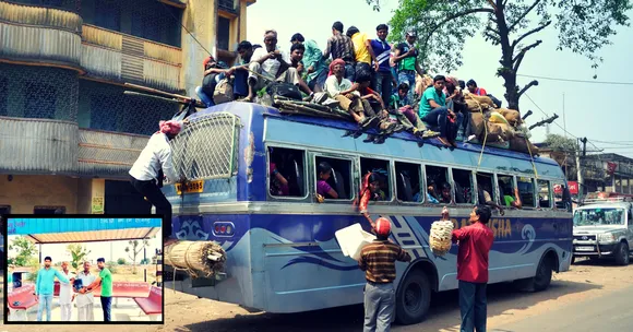 After Authorities Lag Behind, Villagers Pool 50k to Build Themselves a Bus Stand