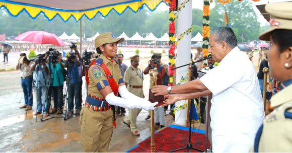 Orphaned as a Child, Today She Is the Best Cadet in Kerala's 1st All-Woman Police Battalion!
