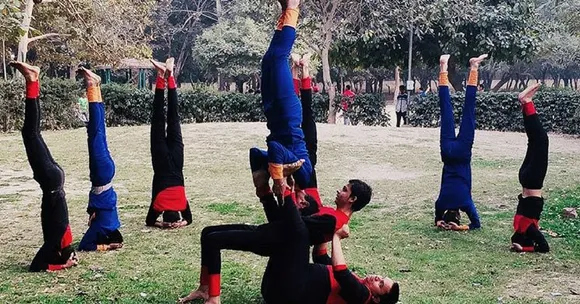 In Pics: Visually-Impaired Yoga Troupe's Incredible Acrobatics Will Wow You!