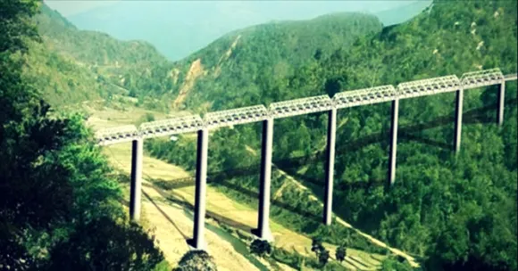 45 tunnels & Twice the height of Qutub Minar: Manipur To Have World's Tallest Railway Bridge!