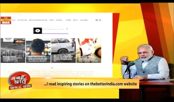 'Let's Make Positivity Viral': TBI Gets a Mention on PM’s 'Maan ki Baat'