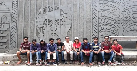 Meet The Art Professor & His Students Carving Some 'Peace' In A Kerala Town