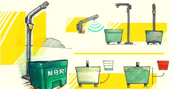 IIT Grad's Innovation 'Smartly' Clears Out Overflowing Garbage Bins!