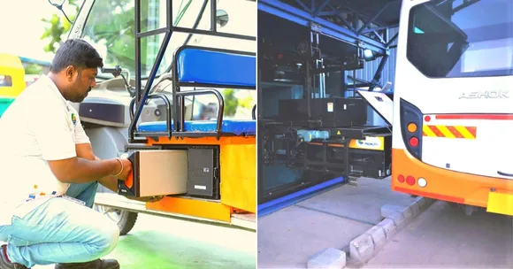 B'luru Startup's Swappable Tech Can Turn India's Buses & Autos 100% Electric