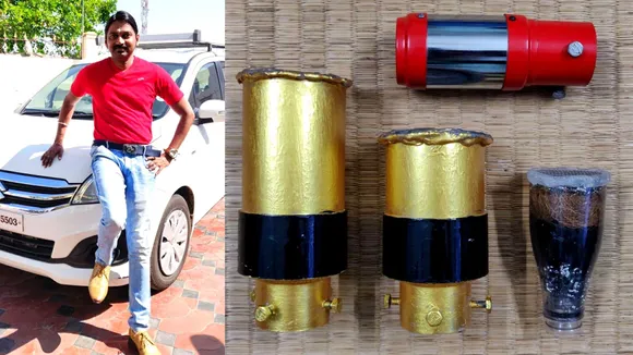 Rs 140 to Solve Air Pollution: TN Man's Coconut Coir Filter Cuts Vehicle Emissions by 40%!