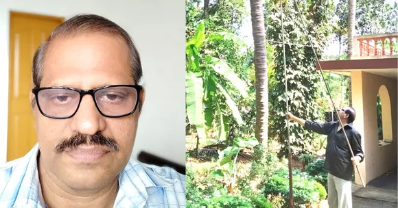 Kerala Professor's Ingenious Innovation Makes Plucking Fruits Pain & Strain Free