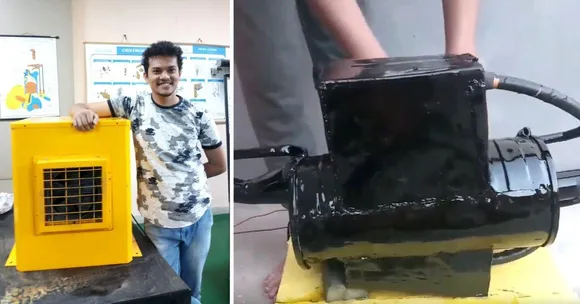 B'luru Student's Innovation Filters Soot From 1 Crore Litres of Polluted Air In a Day!