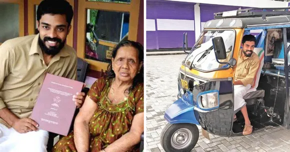 Kerala Man Drove An Auto To His Dreams, Earns PhD To Become Lecturer!