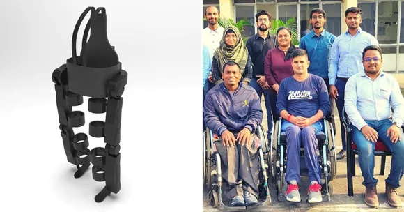 Delhi Startup's AI-Powered Exoskeleton Can Help The Specially-Abled Walk Again