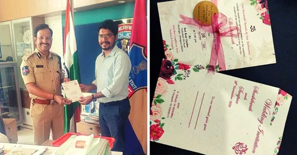 This Railway Officer's Wedding Invite Grows Into 6 Types of Plants!
