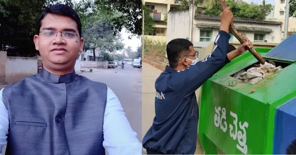 IAS Officer Has The Best 'Return Gift' For Those Who Dump Garbage on Street Corners