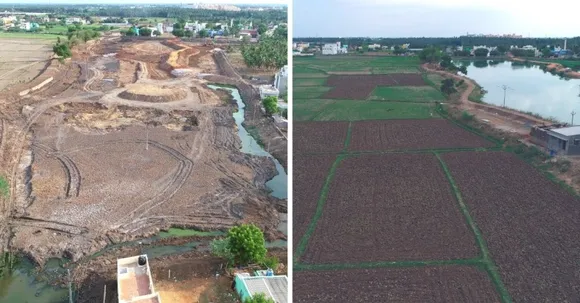5 Farmers Band To Revive Dying Water Body, Now Irrigate 50 Acres Of Farmland