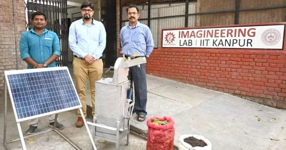 IIT Kanpur Grad's Automatic Solar Composter Is 30% Cheaper & Odour-Free