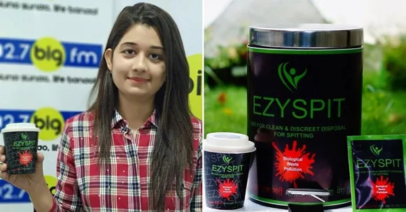 This Tiny Innovative Pouch is India’s Biodegradable Solution for Spit-Free Streets