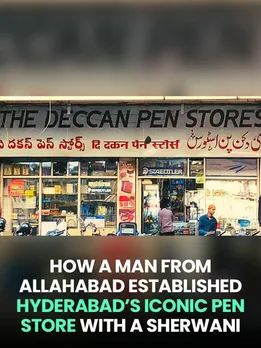 Allahabad Man Established Hyderabad’s Iconic Pen Store With a Sherwani