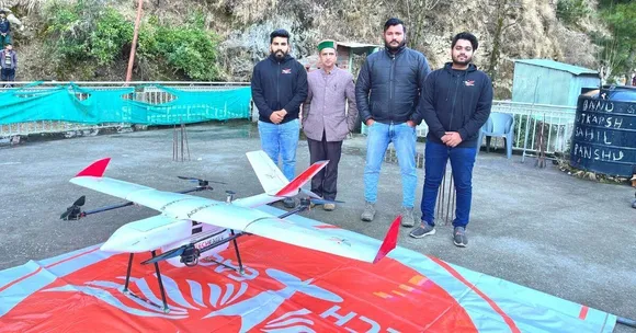 With Top Speed of 120 kmph, This IITian's Drone Can Carry 3 Kgs of Medicines For 100 Km