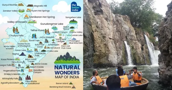 A Map of 30 of India’s Most Alluring Natural Wonders to Add to Your Bucket List