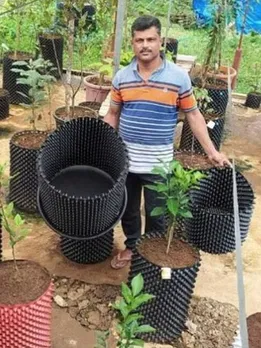 How to Grow Apple & Almond Trees in Half the Time using Air Pots: Kerala Farmer Shares