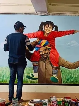 In Pics: I Quit My Corporate Job to Beautify Railway Stations Across India With 3D Art