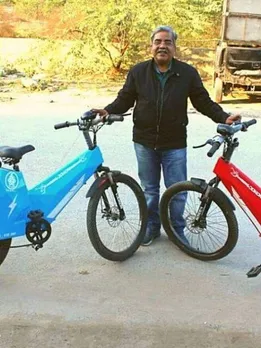 With Battery Range of 100 Km, Delhi Startup’s E-Cycle Can Climb Hills & Save Cost