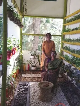 How a PhD Student Built a 'Healing' Vertical Garden in Her Hostel at Kerala University