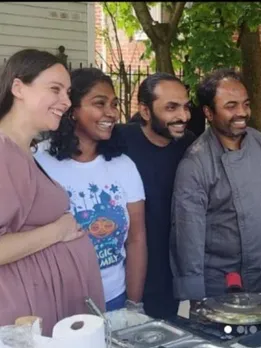 NRI Family Spreads Joy of Finding Traditional South Indian Food on Streets of Brooklyn
