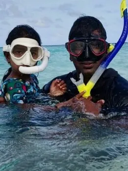 8-YO Scuba Diver & Her Dad Are on a Mission To Protect Oceans From Plastic Waste