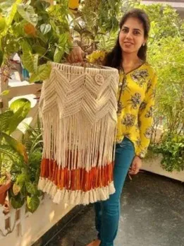 How I Turned Macrame Art Into a Tool to Fight Post-Partum Depression & Earn Lakhs From Home