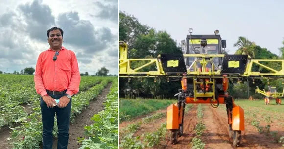Bengaluru Engineer's AI-Robots Selectively Spray on Crops; Help Reduce Pesticides & Labour