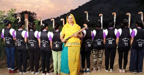 Rajasthan's 'Hockey Wali' Sarpanch Helps Girls Smash Patriarchy With Sports, Grit & Hope