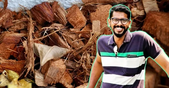 This Man Earns Rs 75 Crore Annually By Innovatively Using Cheap Coconut Husk