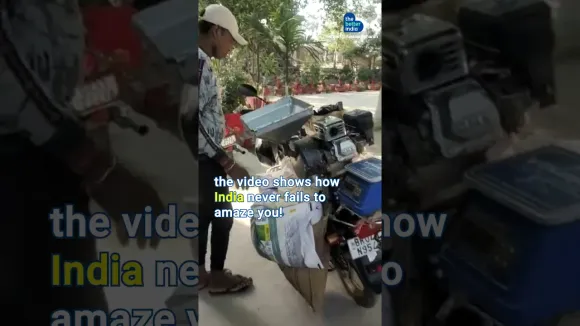 Desi Jugaad : Atta Chakki on Wheels | #shorts