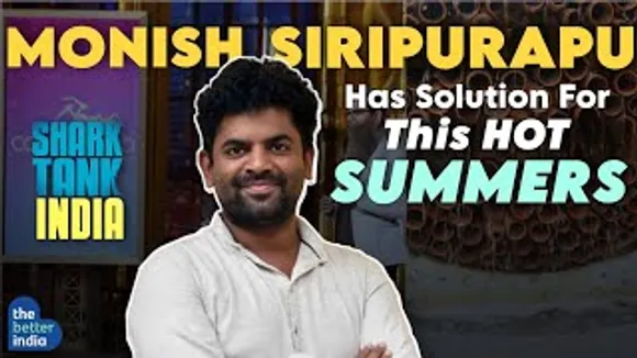 CoolAnt : An AC Made of Mud || Monish Siripurapu || Shark Tank India || The Better India