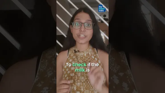 3 Ways to test Milk's purity #shorts #viral
