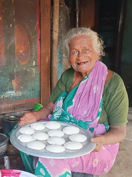 'A Full Stomach & A Smile': This 84-YO Grandma Sells Idlis for Just Rs 2