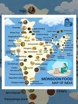 Monsoon Food Map: 50 Favourite Dishes for Rainy Days Across India