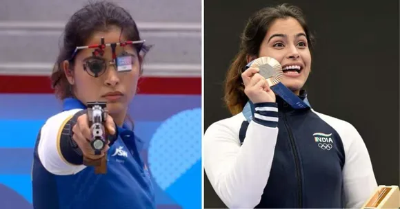 Manu Bhaker's 2nd Bronze: Shooter Becomes 1st Indian Woman To Win 2 Olympic Medals in One Edition